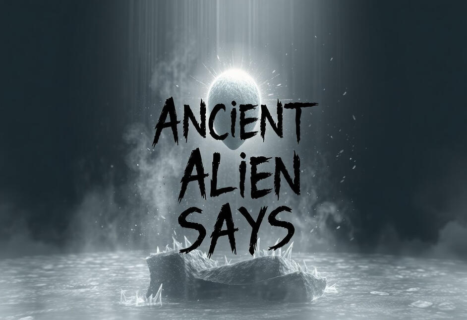 ANCIENT ALIEN SAYS (X Exclusive)